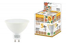 Лампа светодиодная PAR16 5 Вт, 230 В, 4000 К, GU10 Народная | код SQ0340-1659 | TDM НАРОДНЫЙ