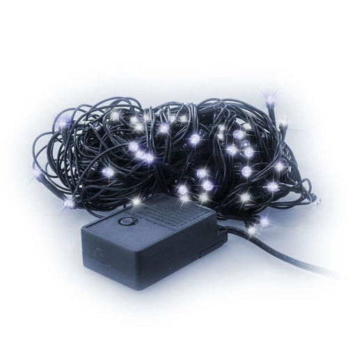 Гирлянда ILD120C-GW 120LED 12м 8 реж. бел. | код 4690601041883 | SHLights