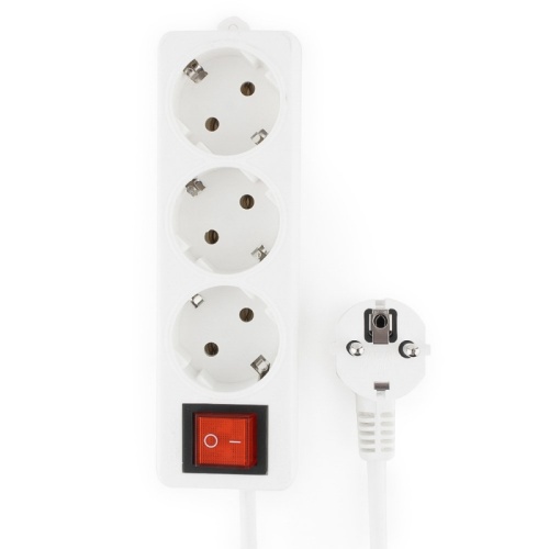 Удлинитель Гарнизон EL-NB-G3-W-3, 3 евророзетки с выключателем и заземлением, допустимый ток 10А, длина 3м. | код EL-NB-G3-W-3 | Гарнизон Удлинитель Гарнизон EL-NB-G3-W-3, 3 евророзетки с выключателем и заземлением, допустимый ток 10А, длина 3м. | код EL-NB-G3-W-3 | Гарнизон