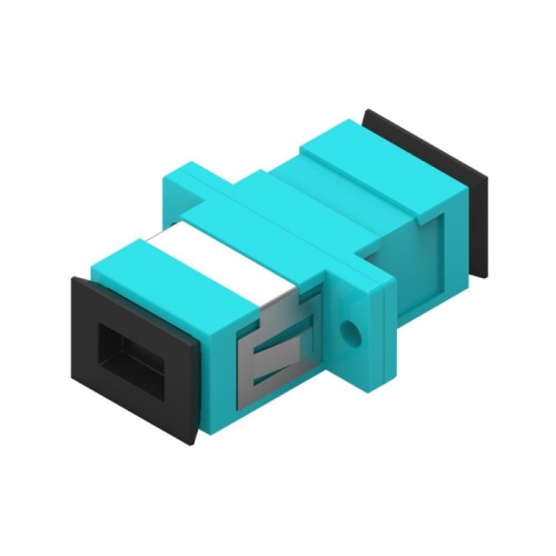 Адаптер оптический LANMASTER SC, OM3, симплексный | код LAN-SC-AM-OM3 | LANMASTER