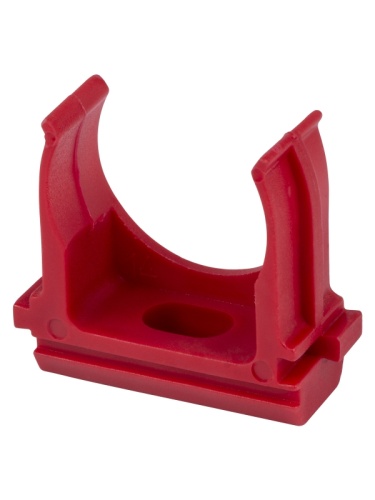 Крепеж-клипса для трубы ПНД 25 мм (10 шт.) красная TDM | код SQ0405-0143 | TDM Крепеж-клипса для трубы ПНД 25 мм (10 шт.) красная TDM | код SQ0405-0143 | TDM