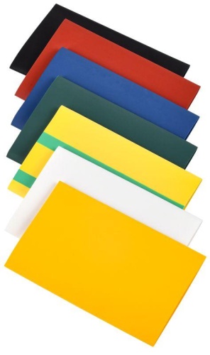 Набор трубок термоусадочных нг-LS 40/20 100мм 7 цветов по 3шт | код. UDR10-040-020-021-S | IEK