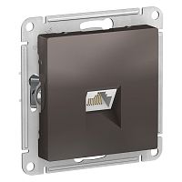 ATLASDESIGN РОЗЕТКА компьютерная RJ45, кат. 6A, механизм, МОККО | код ATN000686 | SCHNEIDER ELECTRIC