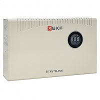 Стабилизатор напряжения электронный с возможностью настенного монтажа TITAN -TW-1500 EKF | код stab-TW-1500 | EKF