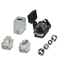 Комплект вставных соединителей HC-STA-B10PT-BWSC-LT-M25-ELCAL | код 1416345 | PHOENIX CONTACT