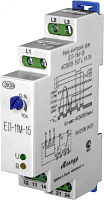 Реле напряжения ЕЛ-11М-15 220В 50Гц 1 модуль DIN-рейка УХЛ4 | код 4640016934331 | Меандр