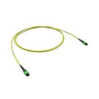 Оптическая соединительная сборка 12ОВ 9/125 OS2, 1xMTP(12)m/1xMTP(12)m, тип B, 10м | код RNTMM12S10 | DKC