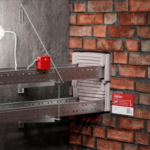 Подушка огнезащитная терморасширяющаяся FIREFORT PILLOW 115х34 L260 KM-FF-P4-260-115-34 КМ LO34663 фото 4