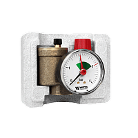 Группа безопасности котла KSG 30N компактная 3бара 50 кВт 1ВР (10005232) | код RAN30H12AUSUHF | WATTS Industries