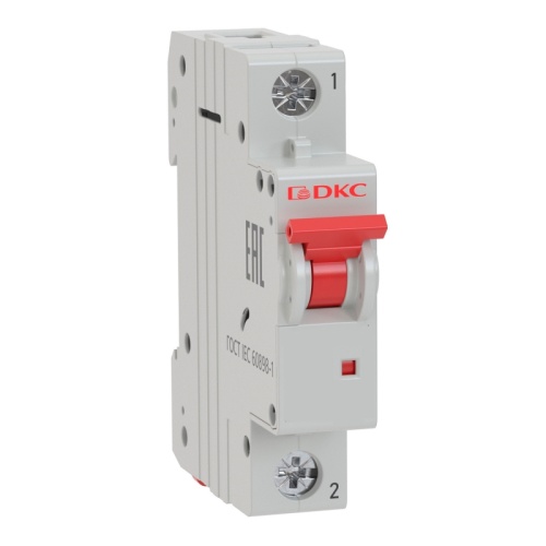 Авт. выкл. модульный YON MD63 1P 8А C 6kA | код MD63-1C8-6 | DKC Авт. выкл. модульный YON MD63 1P 8А C 6kA | код MD63-1C8-6 | DKC