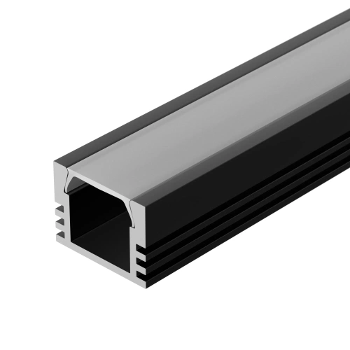 Профиль PDS-S-2000 ANOD Black (ARL, Алюминий) | код 20896 | Arlight