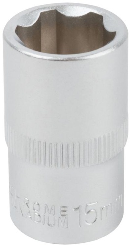 Головка 6-гранная CrV 1/2'' 15 мм | код 62045 | FIT фото 2