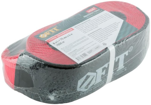 Стропа динамическая, лента 70 мм х 6 м, 7000 кг (пленка) | код 64687 | FIT фото 3 Стропа динамическая, лента 70 мм х 6 м, 7000 кг (пленка) | код 64687 | FIT фото 3