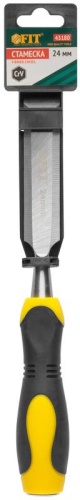 Стамеска Профи, двухцветная прорезиненная ручка 24 мм | код 43180 | FIT фото 3 Стамеска Профи, двухцветная прорезиненная ручка 24 мм | код 43180 | FIT фото 3