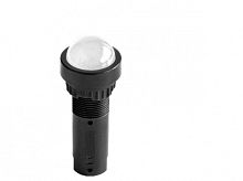 Индикатор сферический, штекерное подкл., уст.размер 16/24, круг., бел./жёлт., 24В, | код ASF0F12WY24 | DKC