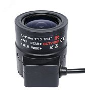 Объектив CS 5Мп LV3611DIR 5Мп 3.6-11 мм | код GF-LV3611DIR5M | Giraffe