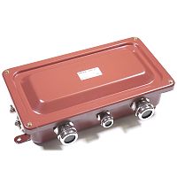 Коробка монтажная КМ 65-20 УХЛ1,5 IP65 латунный ввод ГОФРОМАТИК (ЗЭТАРУС) | код zeta30343 | ГОФРОМАТИК