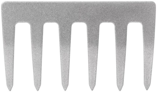 Грабли мини с ручкой цельнометаллическая, 6 зубьев | код 76850 | FIT фото 4