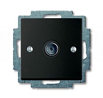 Basic 55 - Розетка TV простая 2400MHz (шато-черный) | код 1724-0-4313 | ABB