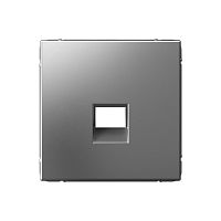 ARTGALLERY НАКЛАДКА для информационных функций типа Keystone, СТАЛЬ | код GAL000984 | Systeme Electric