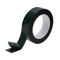 Двухсторонний скотч REXANT, черная, вспененная ЭВА основа, 30 мм, ролик 5 м | код 09-6130 | REXANT