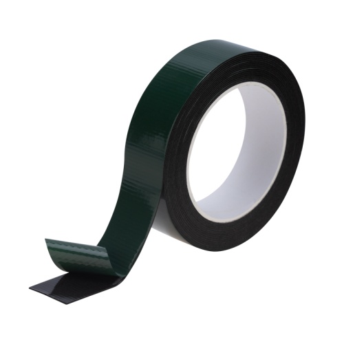 Двухсторонний скотч REXANT, черная, вспененная ЭВА основа, 30 мм, ролик 5 м | код 09-6130 | REXANT