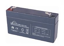 LEOCH DJW 6-1,3 Аккумуляторная батарея, напряжение: 6В, ёмкость: 1,3Ач, клеммы типа: F1, Размеры ВШГ: 57,5x24x97мм, вес: 0,31кг. Срок службы: 8 лет. | код DJW6-1.3 | LEOCH