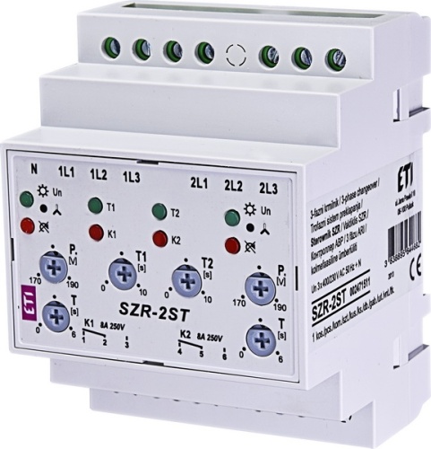 Реле автоматического включения резерва SZR-2ST | код 002471511 | ETI