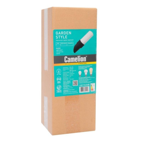 Светильник садовый парковый PA302 C02 НТУ 01-60-017 "Поллар 1142" IP54 d101x h380мм 60Вт Е27 Camelion 15584 фото 6