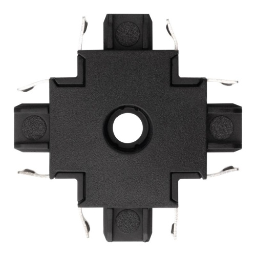 Коннектор черный X-обр. MTR16 CX-BL к низковольтному шинопроводу Jazzway | код 5057357 | JazzWay фото 3