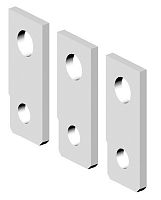 Шинн. переходник ZB2 S800-630/3 (прямые, 3 шт.) | код 004672320 | ETI