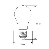 Лампа светодиодная LED25-A65/865/E27 25Вт 220В Camelion 13573