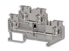 311 989, Пружинная клемма серии SRD 4-2FLD-110VDC (Серый) | код 0.0.0.3.11989 | KLEMSAN