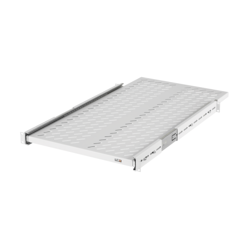 Полка выдвижная TLK, 19, Ш418хГ800мм, для шкафа и стойки глубиной 1000мм, серая | код TLK-SHFC-800R-GY | TLK Полка выдвижная TLK, 19, Ш418хГ800мм, для шкафа и стойки глубиной 1000мм, серая | код TLK-SHFC-800R-GY | TLK