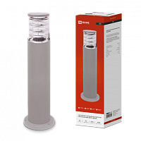 Светильник уличный напольный НБУ ART-PT-A60-GR алюм под А60 Е27 600мм серый IP54 IN HOME | код 4690612048505 | IN HOME