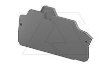 Концевой сегмент EK10 для клемм ZK10..ZK16, темно-серый | код 1SNK710910R0000 | Entrelec