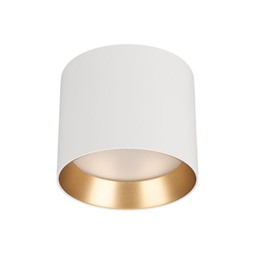 Светильник светодиодный SP-BISCOTTO-R90-8W Warm3300-MIX (WH-GD, 80 deg, 230V) (ARL, IP54 металл, 5 лет) | код 54912 | Arlight