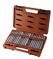 953240 Набор вставок-бит и переходников 3/8, 1/2DR, 40 предметов | код 953240 | Ombra
