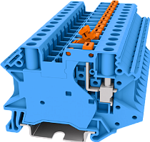 TU4-MT-BU Клемма TU с ножевым размыкателем 1-1, сеч. 4мм2, син., шт | код TU4-MT-BU | SUPU