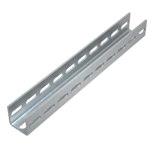 Профиль перфорированный 50х50 L1600 сталь 4мм тройная перфорация швеллер КМ LO0560 Профиль перфорированный 50х50 L1600 сталь 4мм тройная перфорация швеллер КМ LO0560