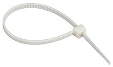 Хомут P6.6 самозатухающий белый 3.6х150мм 100шт/упак IEK | код UHH90-D036-150-100-K01 | IEK