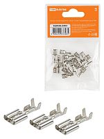 Клемма плоская гнездо РП-м 1,5-(6,3) 1-1,5 мм? плоский (мама) (20шт) TDM | код SQ0546-0404 | TDM