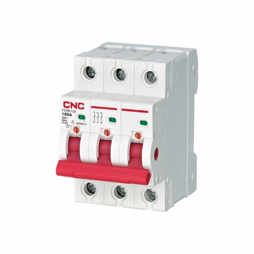 Модульный выключатель нагрузки YCH9-125 32А 3P | код A050067 | CNC Модульный выключатель нагрузки YCH9-125 32А 3P | код A050067 | CNC
