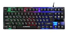 Клавиатура SunWind SW-K500G черный USB Multimedia for gamer LED (1422364) | код 1422364 | SUNWIND