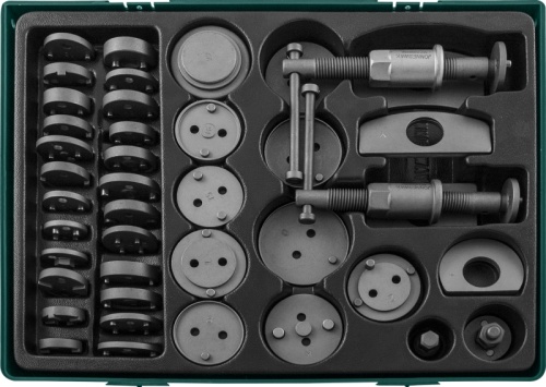 AN100002SP Набор для возврата поршней дисковых тормозов 42 предмета (ложемент) | код AN100002SP | JONNESWAY