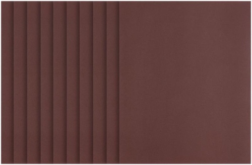 Листы шлифовальные водостойкие на тканевой основе, алюминий-оксидные, Профи 230х280 мм, 10 шт P240 | код 38199 | FIT фото 5