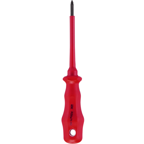 Отвертка диэлектрическая крестовая PZ0х75 K2 K2 1000В ARMA2L 3 | код. A2L3-SC30-K2-PZ-00-075 | IEK фото 4