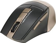 Мышь A4Tech Fstyler FG35 бронзовый/черный оптическая (2000dpi) беспроводная USB (6but) | код 1192141 | A4TECH
