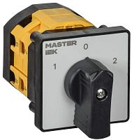 Переключатель кулачковый стандартная рукоятка 10А схема 51 | код MI-CS10-010-051 | IEK