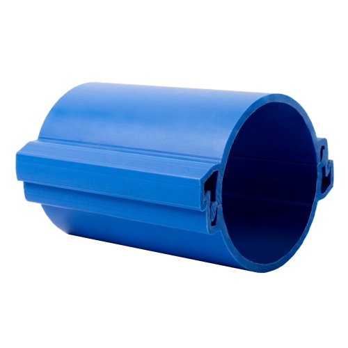 Труба разборная ПНД d110 мм (3 м) 450Н синяя-Plast | код tr-hdpe-110-450-blue | EKF